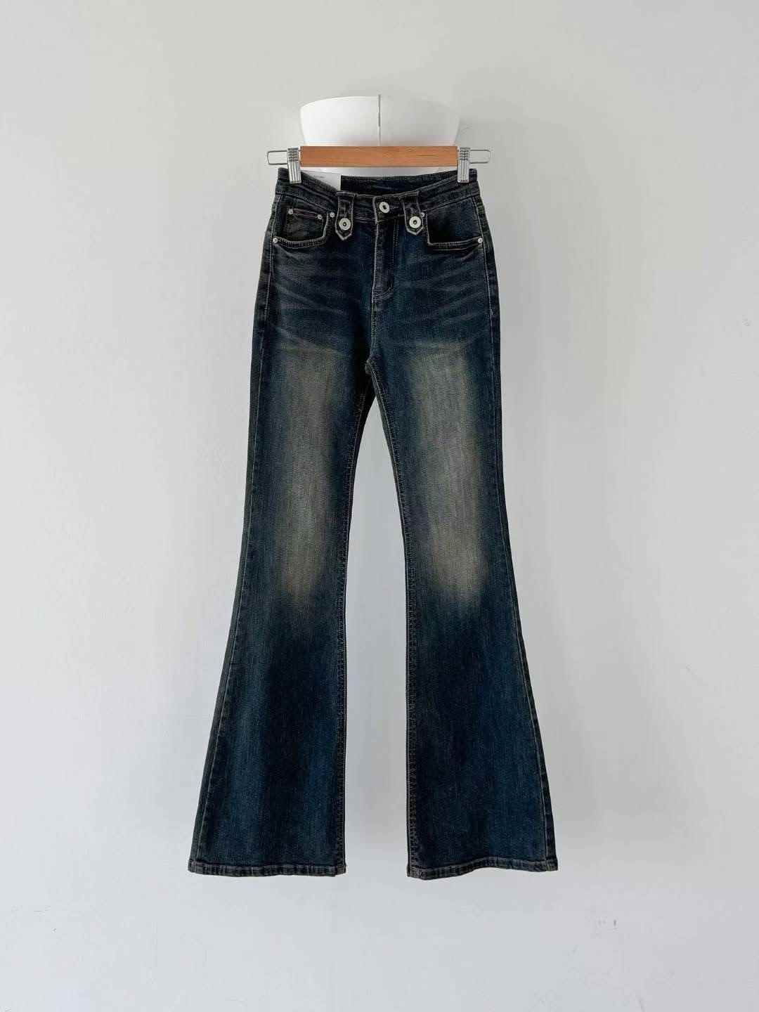 STYLE LAB東大門㊣代購女士新款人氣職業熱賣真品時尚牛仔褲STYLE LAB牛仔褲