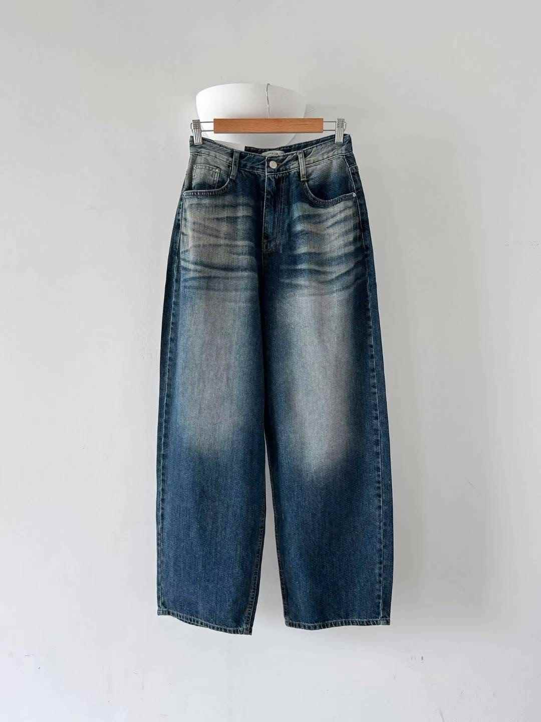 STYLE LAB韓國直郵㊣女士新款熱賣人氣推薦時尚休閑牛仔褲STYLE LAB牛仔褲