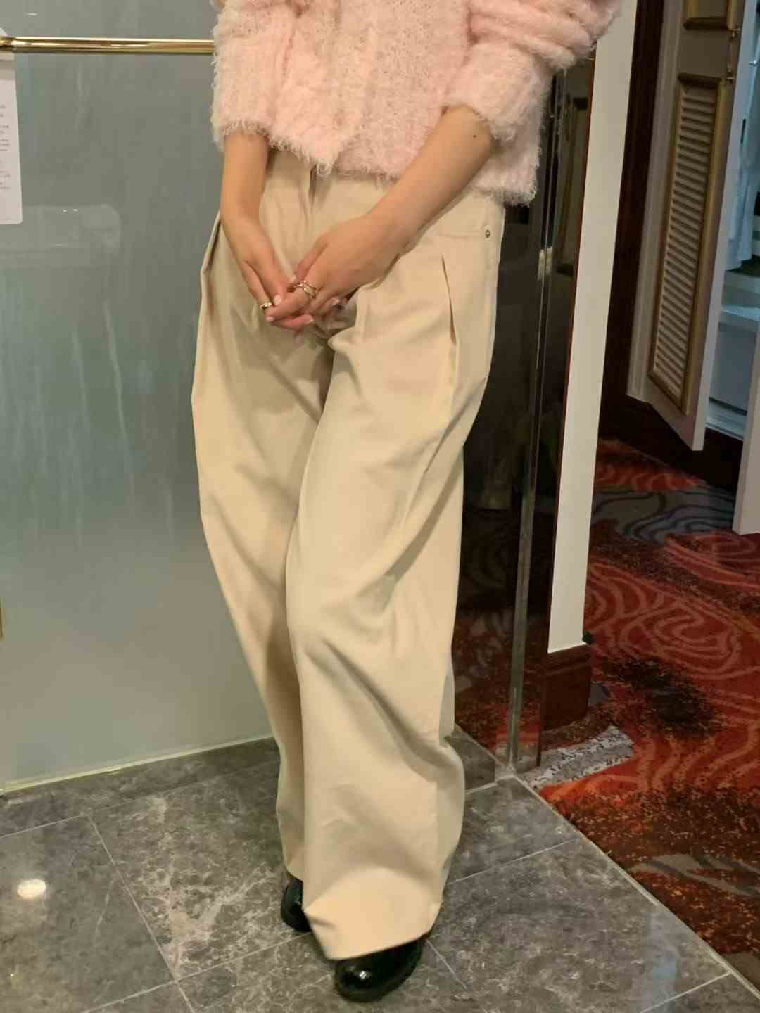 ALL OVER東大門㊣代購女裝新品休閑25秋冬時尚職業熱賣牛仔褲ALL OVER牛仔褲