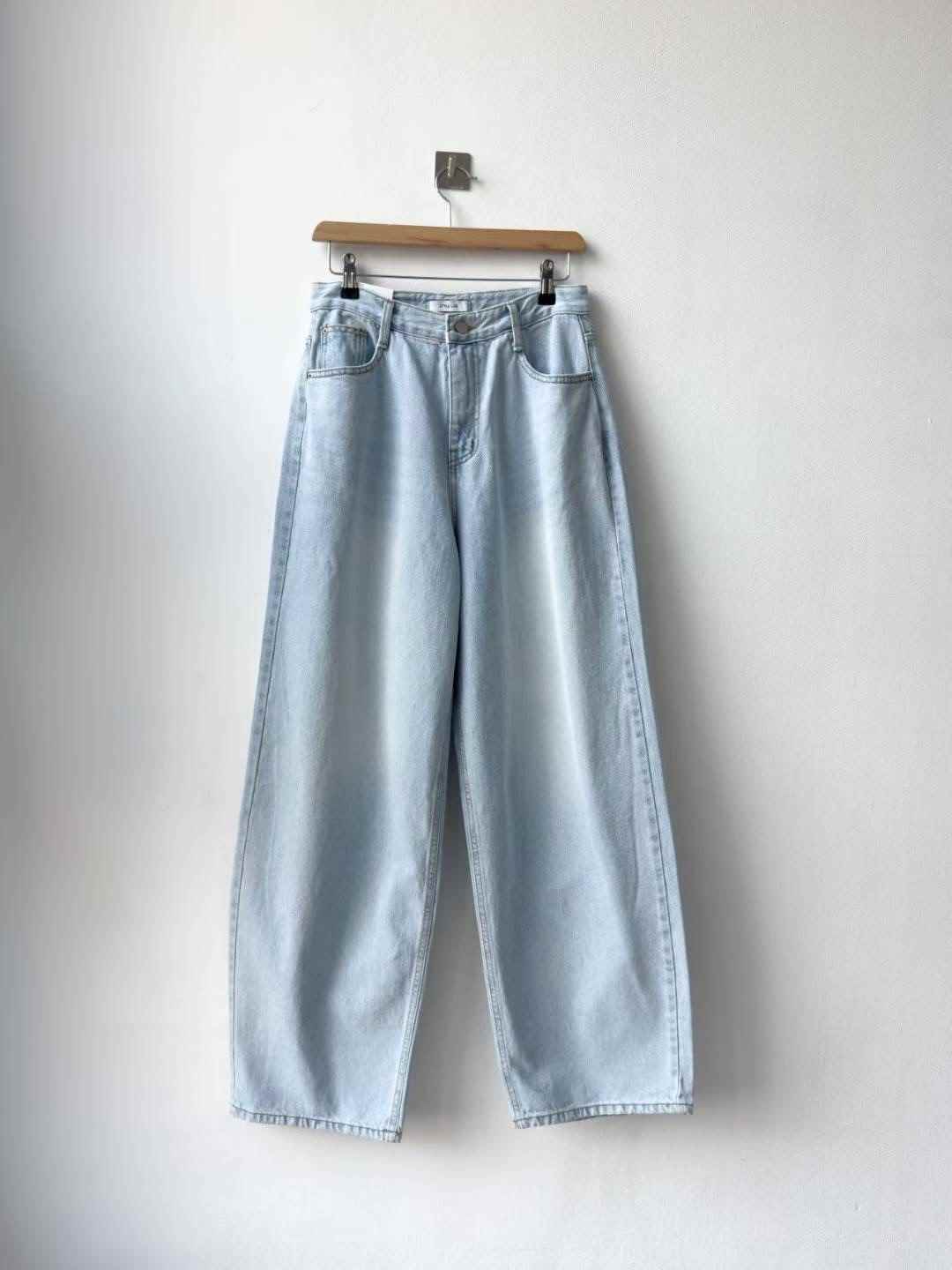 STYLE LAB韓國代購㊣女士新款人氣職業25秋冬時尚推薦牛仔褲STYLE LAB牛仔褲