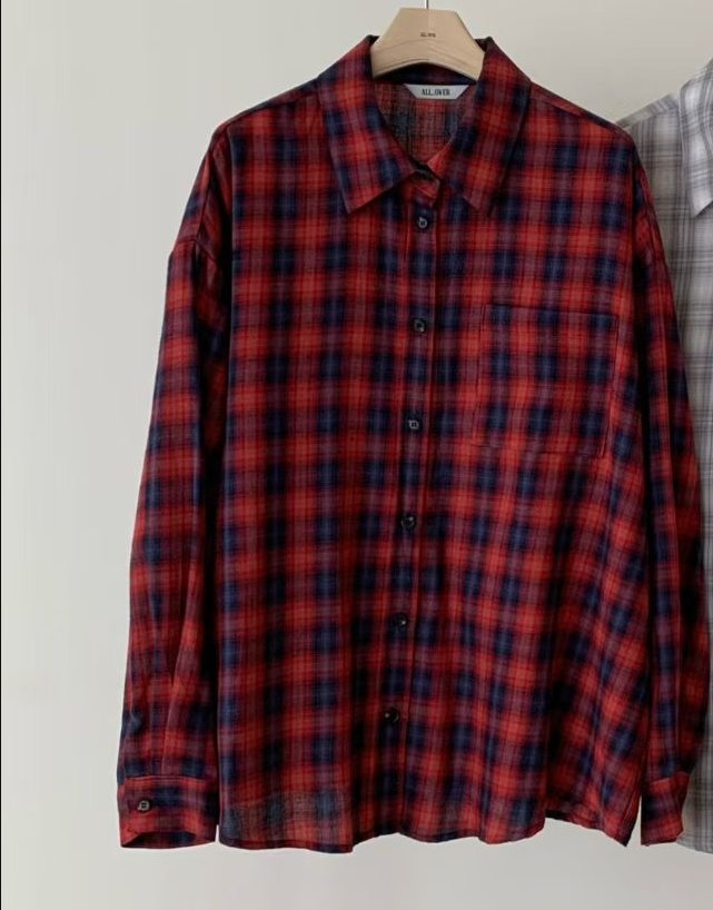 ALL OVER東大門㊣代購女裝新款25秋冬真品人氣推薦襯衫蕾絲衫ALL OVER襯衫/蕾絲衫