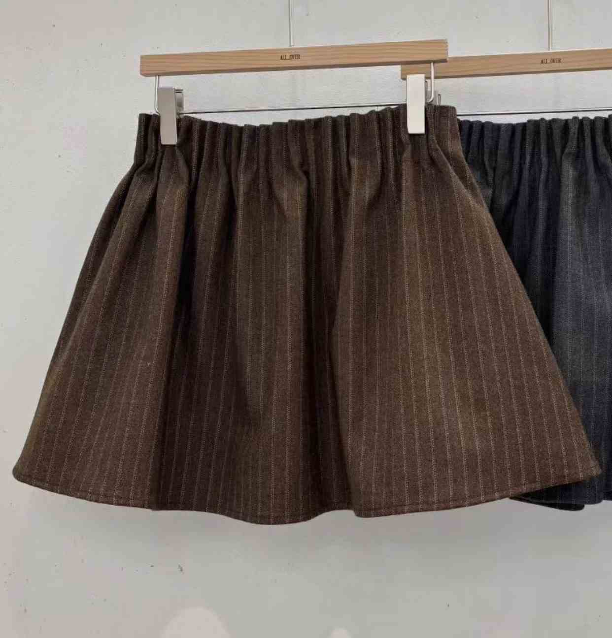 ALL OVER韓國代購㊣女士新品休閑熱賣時尚人氣推薦職業短裙ALL OVER短裙