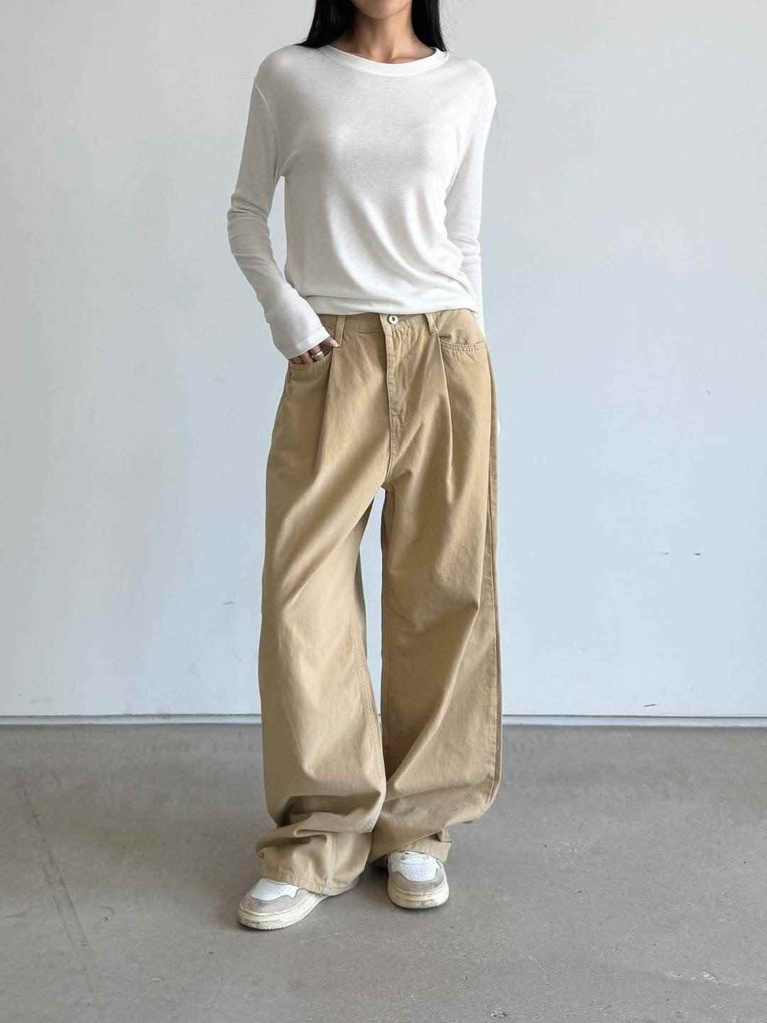 STYLE LAB韓國代購㊣女士新品真品熱賣休閑職業25秋冬牛仔褲STYLE LAB牛仔褲