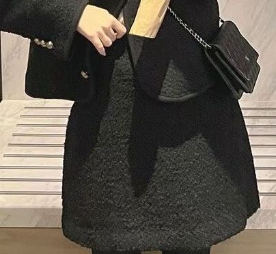 ALL OVER東大門㊣代購女裝新品休閑25秋冬人氣職業熱賣短裙ALL OVER短裙