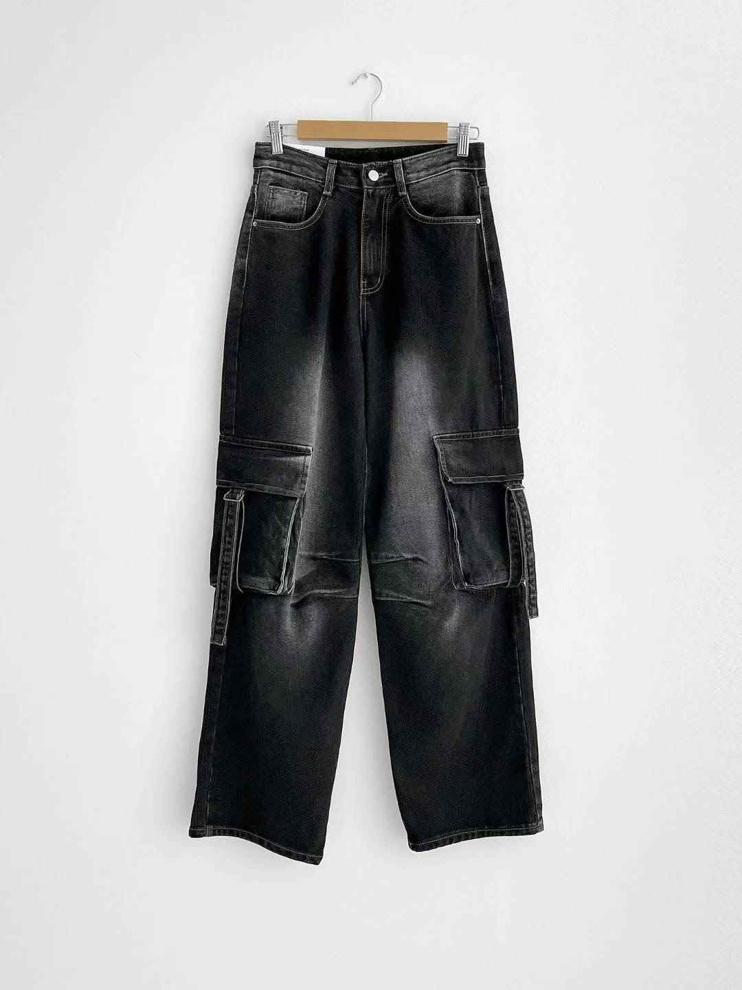 STYLE LAB東大門㊣實拍女裝新品人氣休閑熱賣推薦職業牛仔褲STYLE LAB牛仔褲