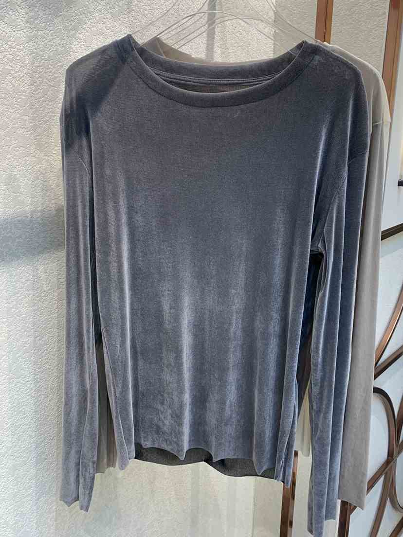 SYMBOL韓國直郵㊣女裝新款休閑25秋冬時尚職業熱賣長袖T恤透明SYMBOL長袖T恤