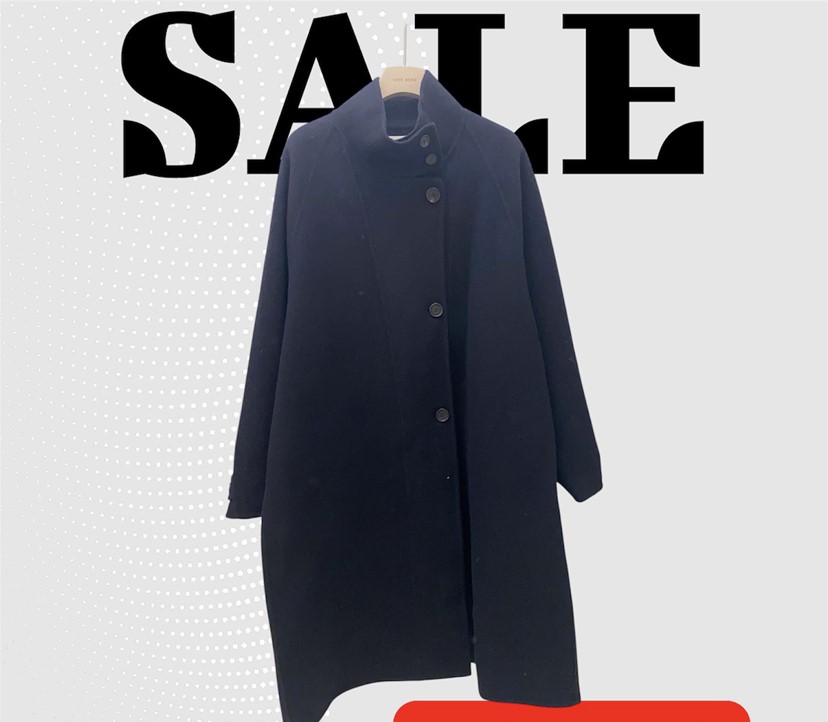 LOVE ROSIE韓國直郵㊣女士新款熱賣推薦中長款大衣Sale手工LOVE ROSIE中長款大衣