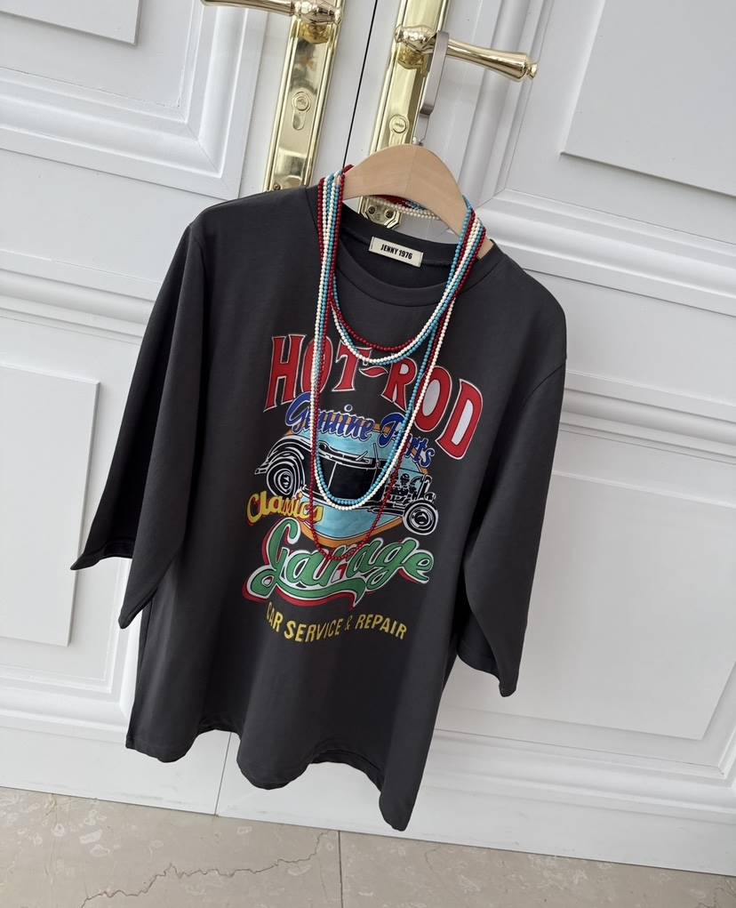 JENNY 1976韓國代購㊣女士新款推薦人氣熱賣休閑職業時尚T恤JENNY 1976T恤