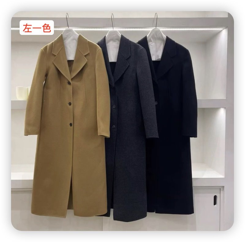 RIVER東大門㊣直郵女裝新品休閑熱賣真品人氣中長款大衣打折WATER/RIVER中長款大衣