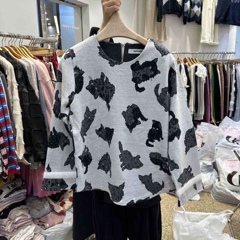 HAPPYBERRY東大門㊣實拍女裝新品推薦職業真品熱賣時尚毛衣HAPPYBERRY毛衣
