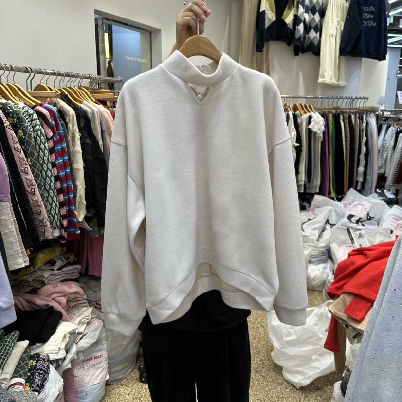 HAPPYBERRY東大門㊣直郵女裝新款職業25秋冬熱賣時尚衛衣貂皮HAPPYBERRY衛衣