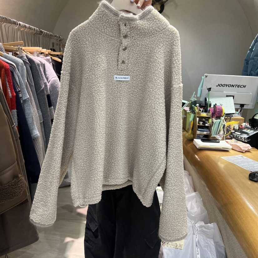 BLACKFRIDAY東大門㊣實拍女裝新款休閑職業時尚真品25秋冬衛衣BLACK FRIDAY衛衣