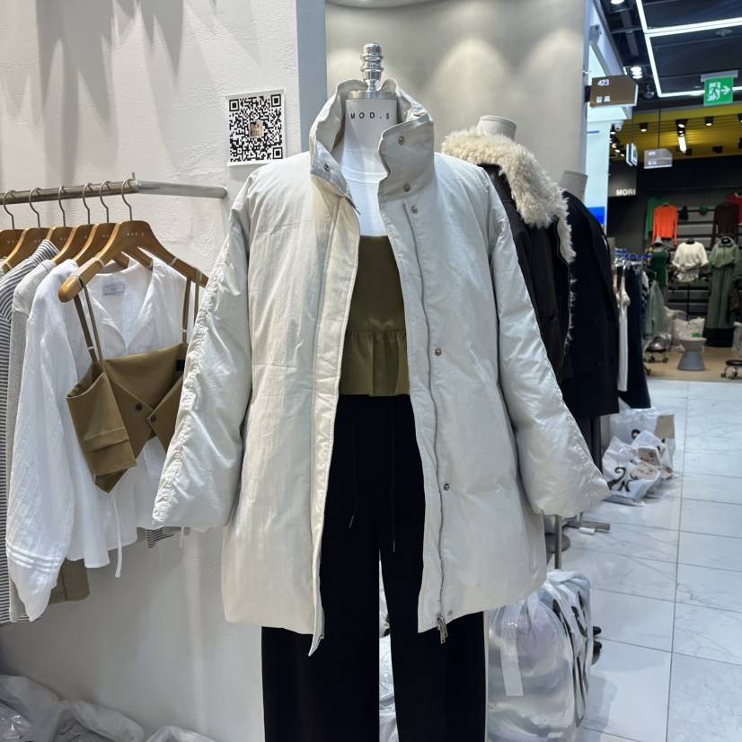 MODS-Q東大門㊣代購女士新品休閑時尚職業人氣短款棉服鴨毛MODS-Q短款棉服