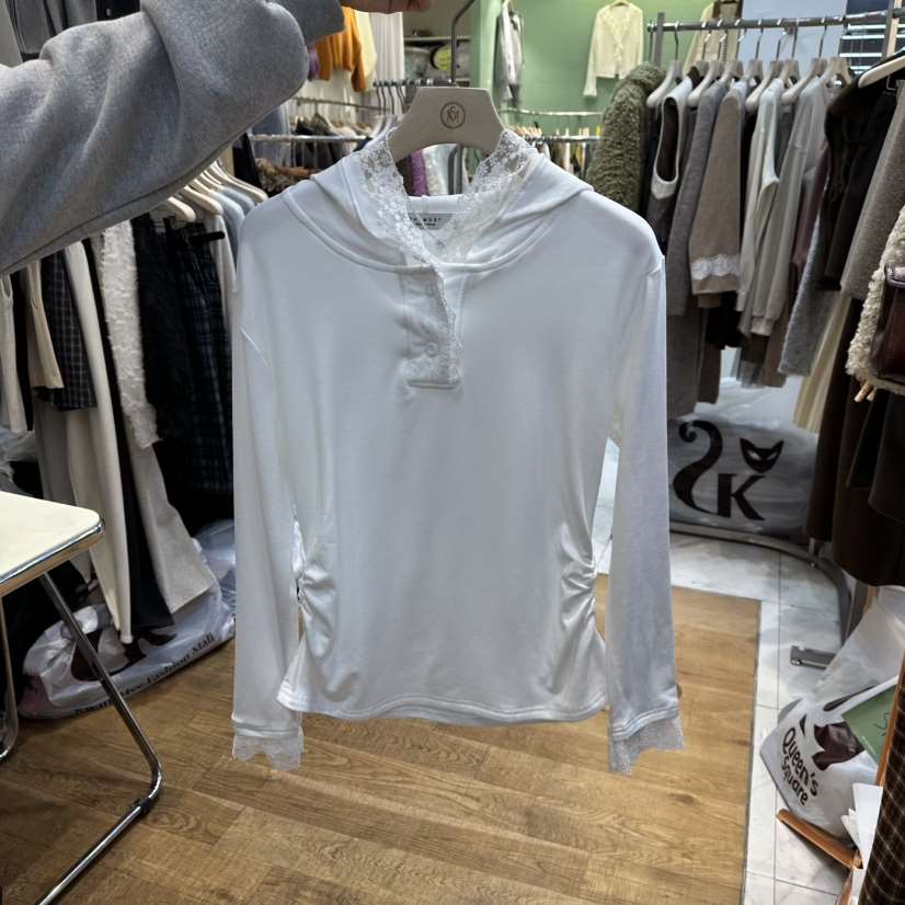 THE MOST-Q韓國代購㊣女裝新品職業真品25秋冬推薦長袖T恤THE MOST長袖T恤