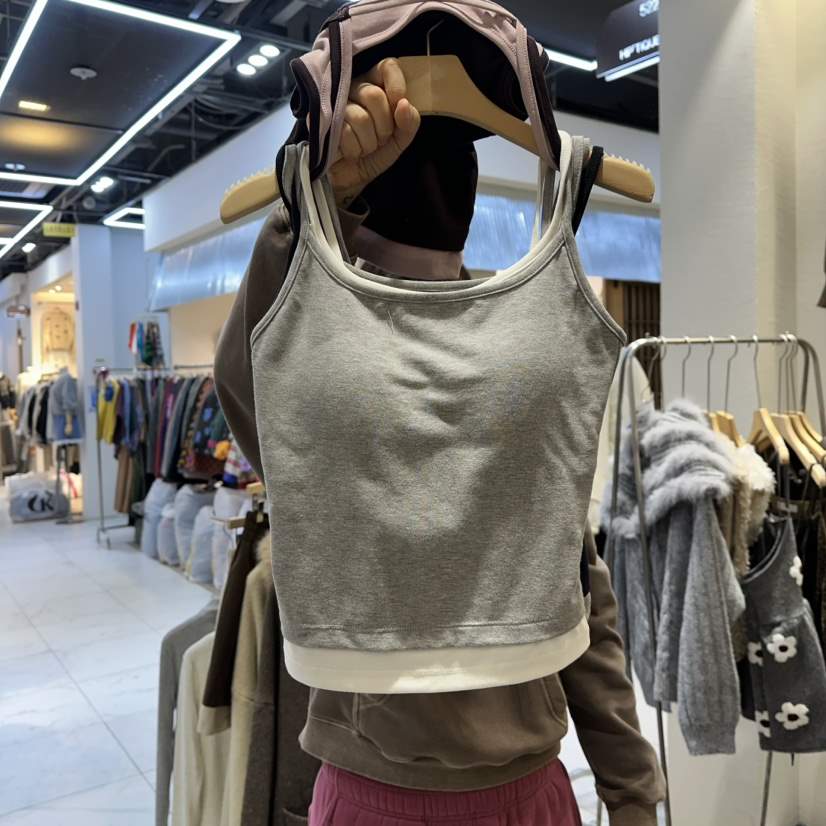 HIPTIQUE韓國直郵㊣女士新品25秋冬休閑真品時尚熱賣吊帶背心HIPTIQUE吊帶/背心