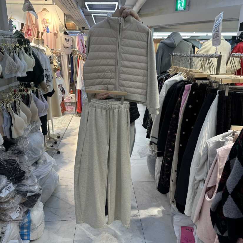 AKRA BY ART東大門㊣直郵女裝新款真品套裝加絨拉鏈套裝鴨AKRA BY ART套裝