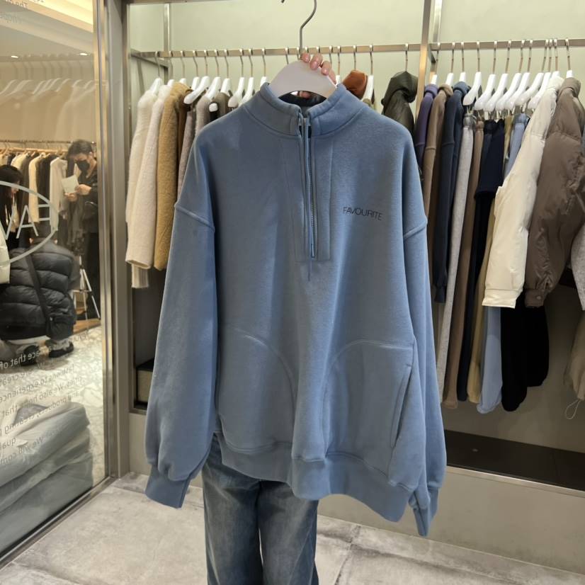 FAVE/FAVOURITE韓國代購㊣女裝新款職業25秋冬推薦衛衣加絨FAVE/FAVOURITE衛衣