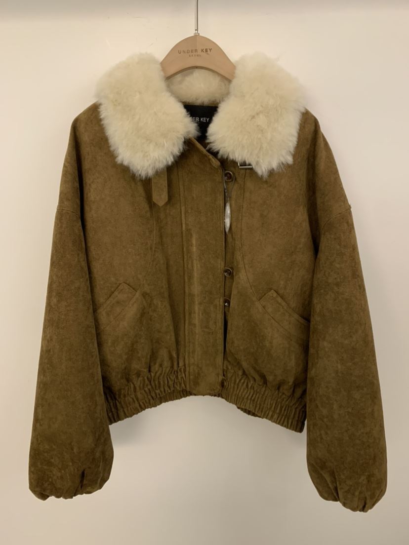 UNDER KEY東大門㊣代購女裝新款職業真品時尚短款羽絨服鴨絨UNDER KEY短款羽絨服