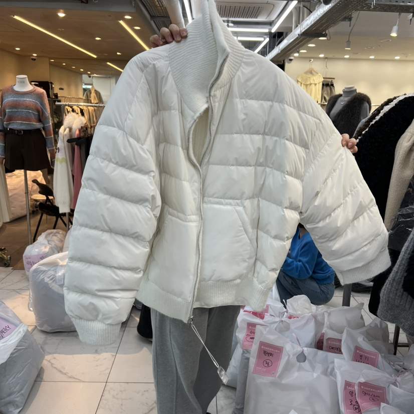 SAGE BRUSH韓國直郵㊣女裝新款真品短款羽絨服填充雙面鴨絨SAGE BRUSH短款羽絨服