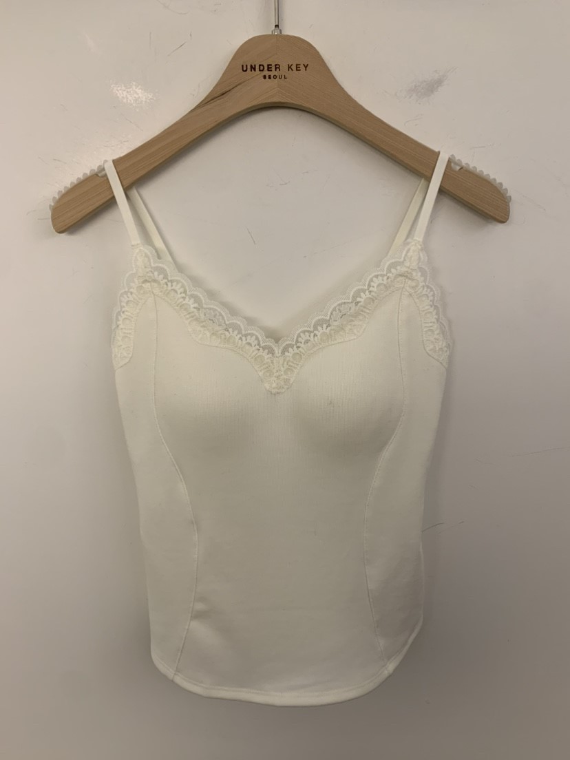 UNDER KEY東大門㊣代購女裝新款熱賣推薦休閑吊帶背心蕾絲UNDER KEY吊帶/背心