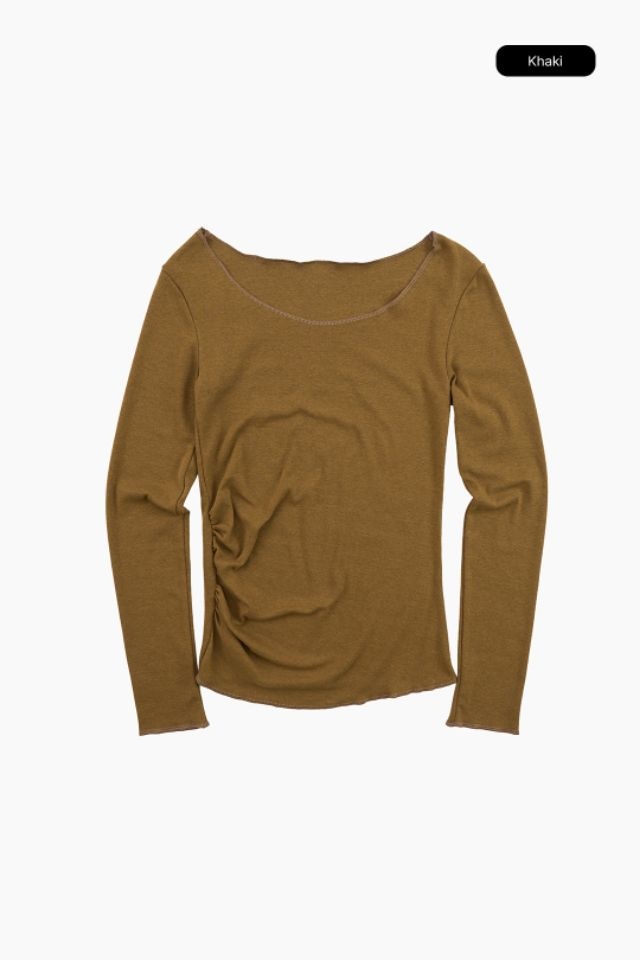 LIVE FOREVER韓國代購㊣女士新品時尚真品人氣25秋冬長袖T恤LIVE FOR_EVER長袖T恤