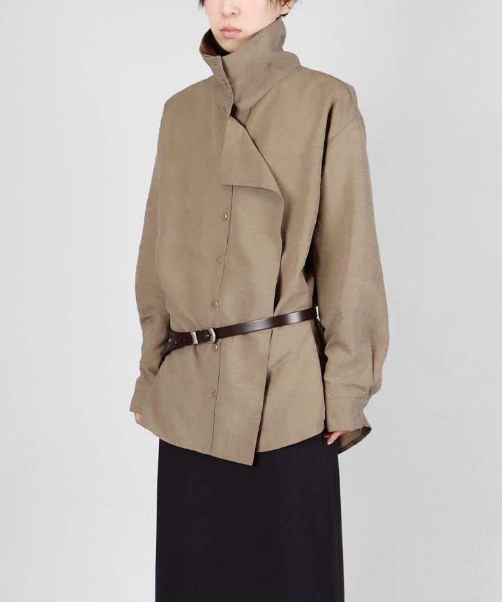 LIVE FOREVER東大門㊣實拍女士新品推薦襯衫蕾絲衫不含腰帶LIVE FOR_EVER襯衫/蕾絲衫