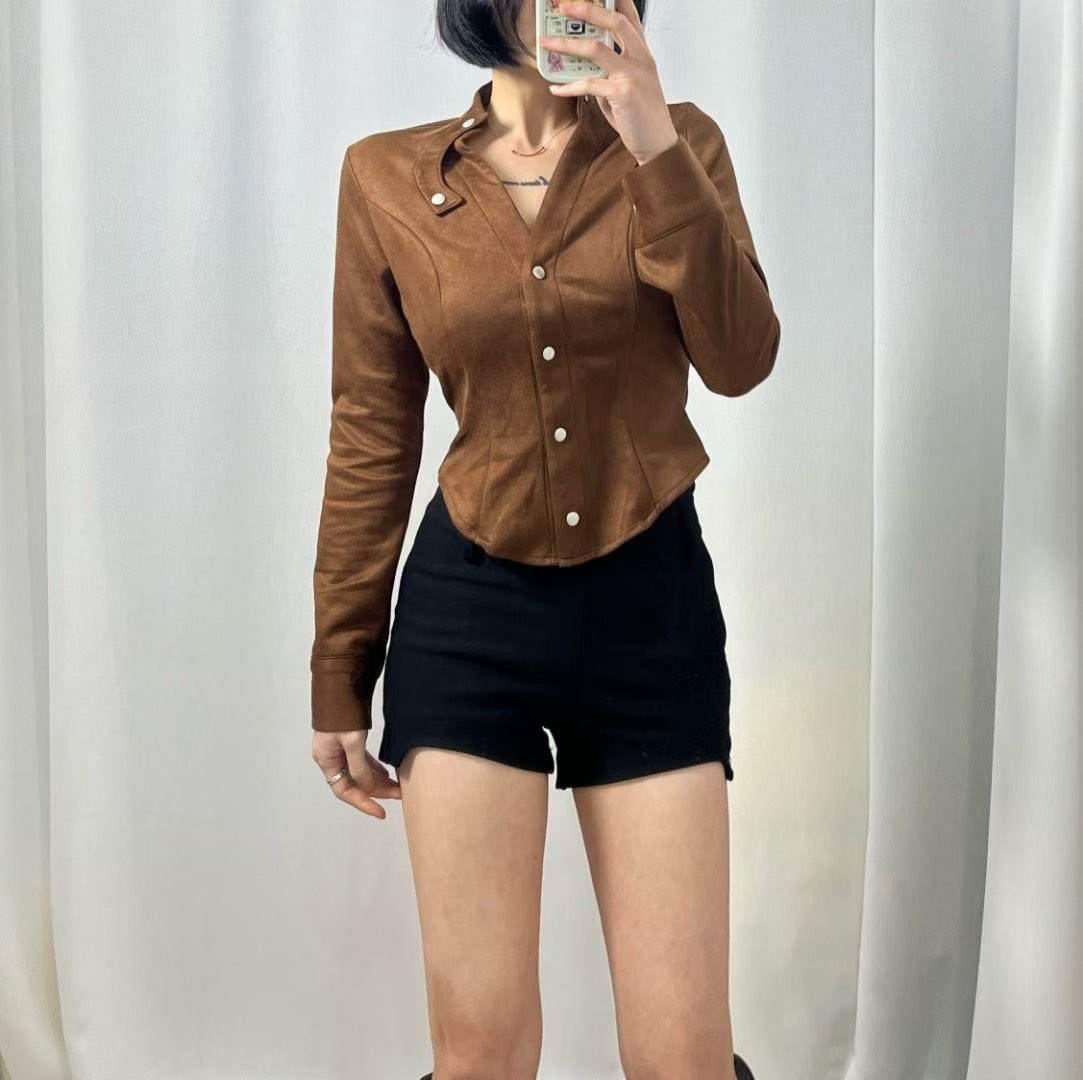 BOY MEET GIRL-T韓國代購㊣女裝新品人氣推薦襯衫蕾絲衫BOY MEET GIRL-T襯衫/蕾絲衫