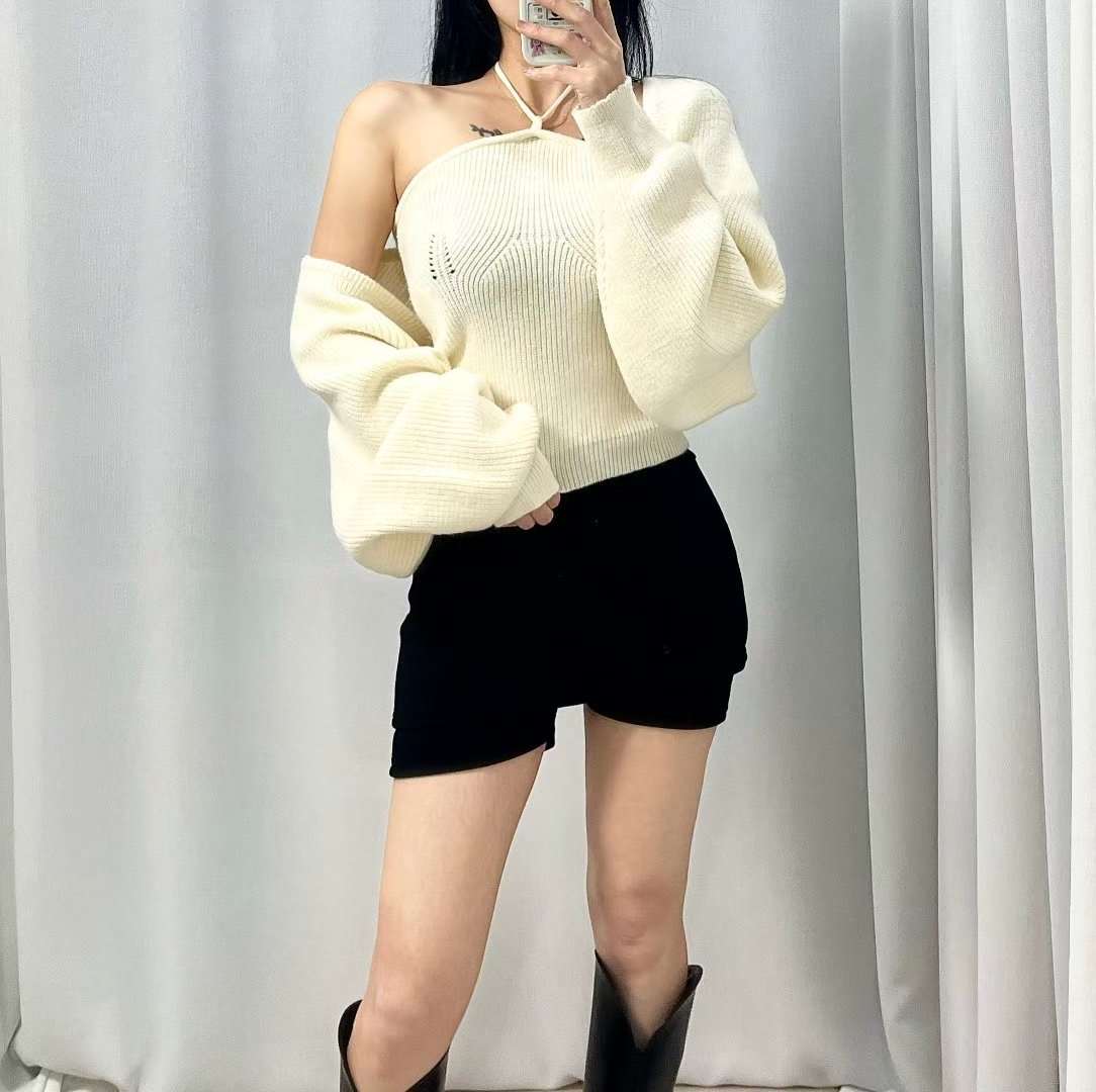 BOY MEET GIRL-T東大門㊣實拍女士新品職業25秋冬針織衫BOY MEET GIRL-T針織衫