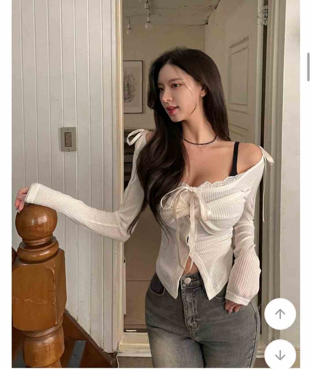 BOY MEET GIRL-T韓國直郵㊣女裝新款真品熱賣推薦長袖T恤BOY MEET GIRL-T長袖T恤