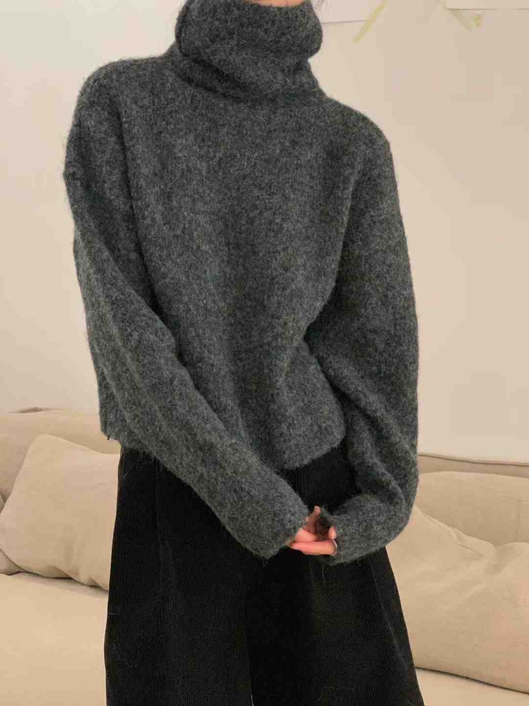 LURE韓國直郵㊣女裝新款休閑真品職業人氣25秋冬推薦針織衫LURE針織衫