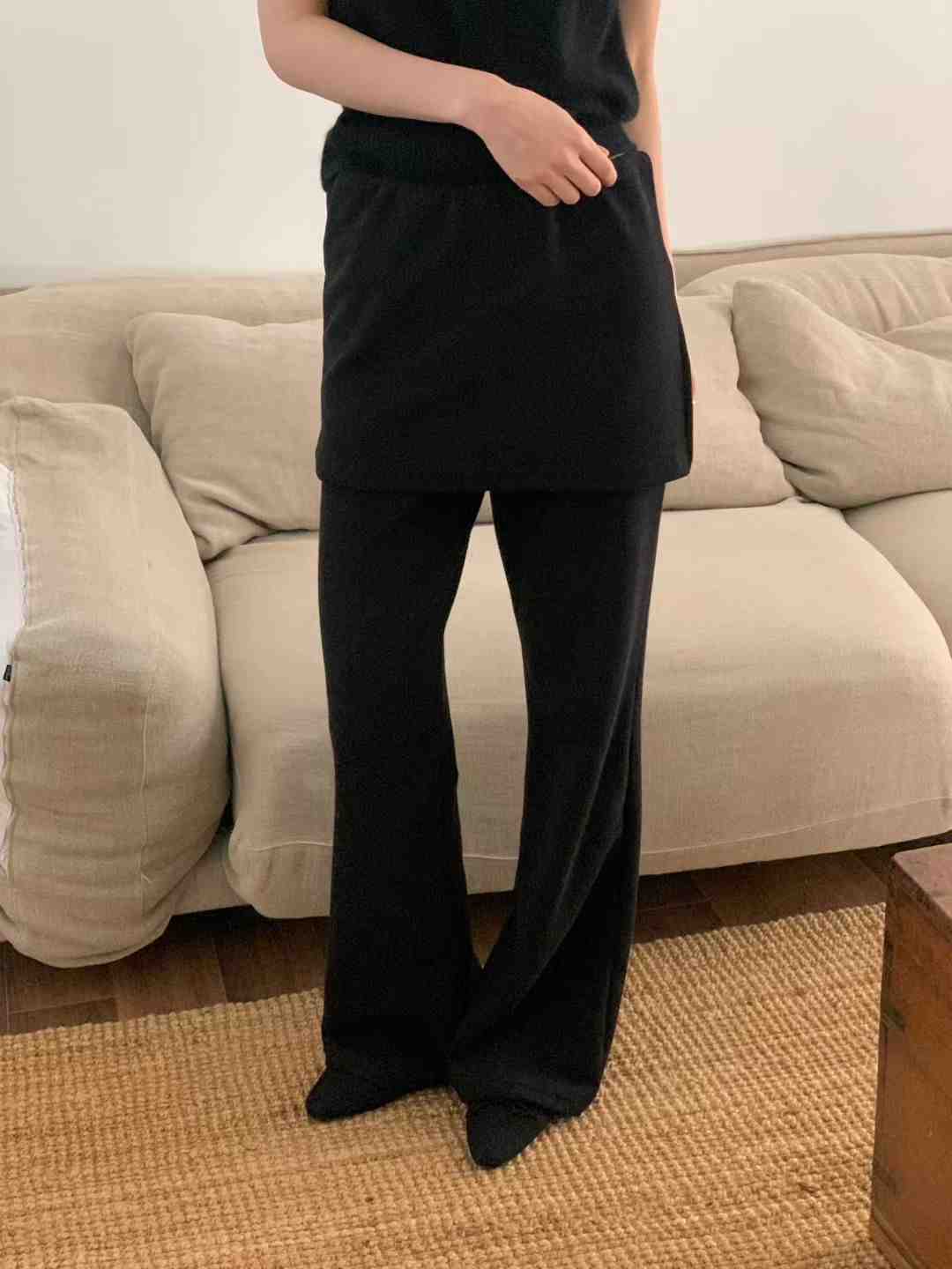 LURE東大門㊣直郵女士新品真品人氣推薦時尚休閑職業25秋冬裙褲LURE裙褲