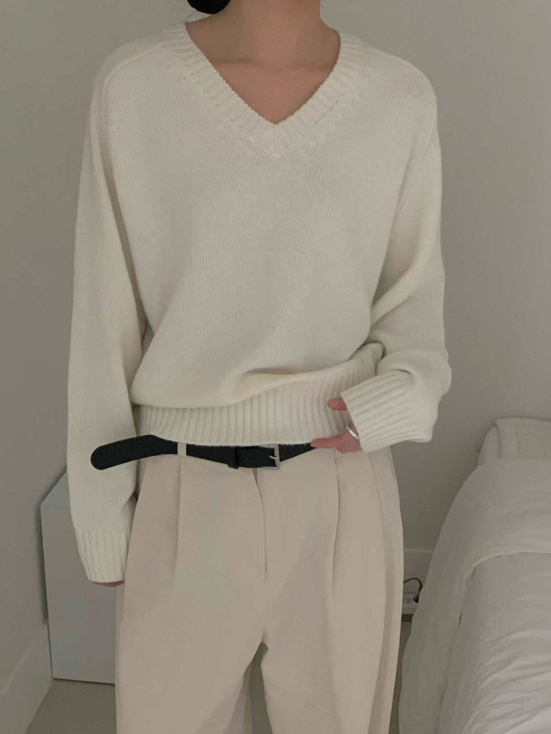 LURE東大門㊣實拍女士新品熱賣25秋冬人氣職業時尚真品針織衫LURE針織衫