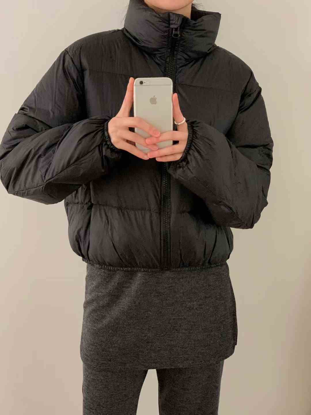 LURE韓國直郵㊣女裝新品25秋冬熱賣人氣推薦休閑職業短款棉服LURE短款棉服