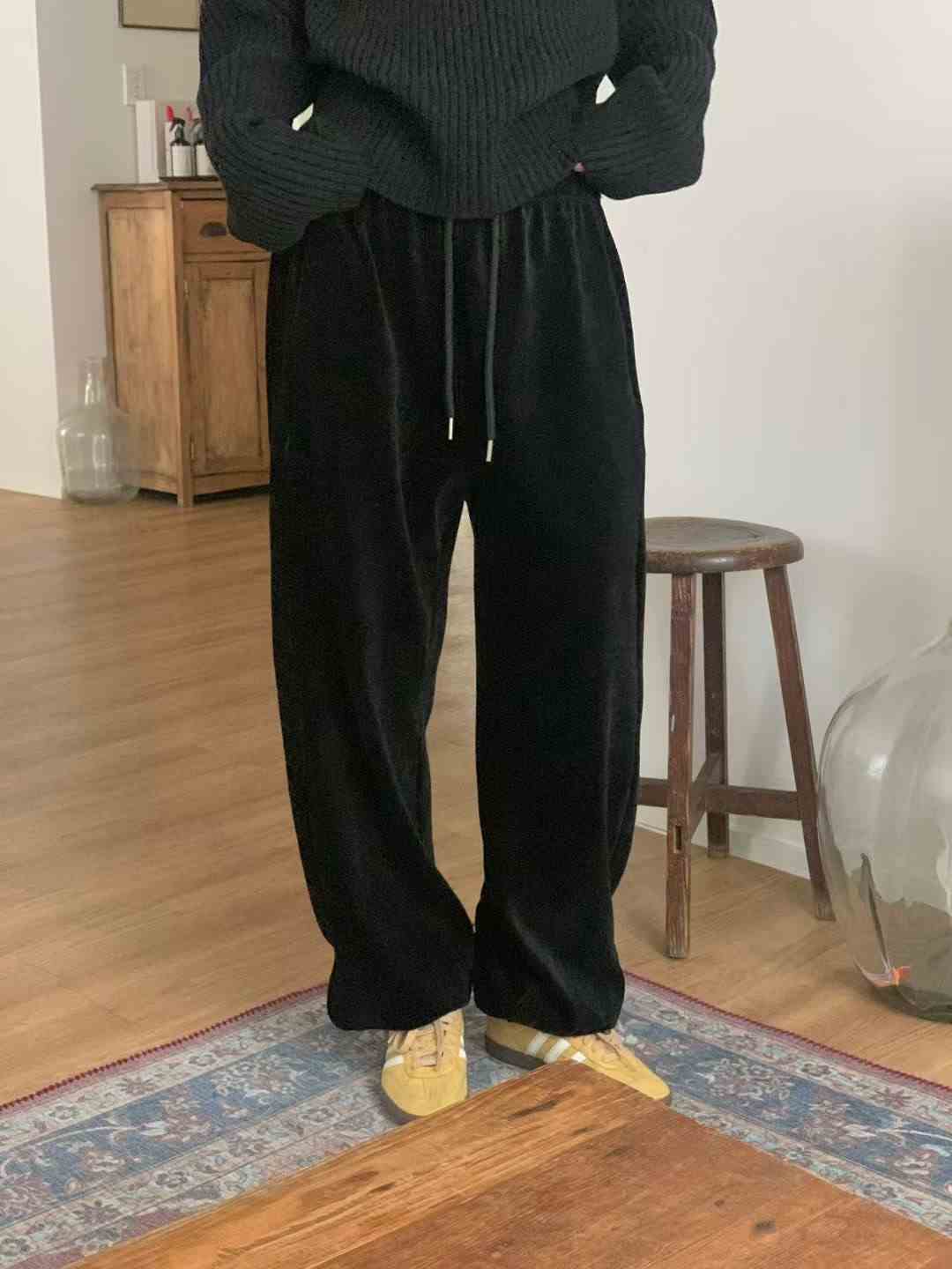 LURE韓國代購㊣女士新品職業時尚真品休閑人氣熱賣25秋冬休閑褲LURE休閑褲