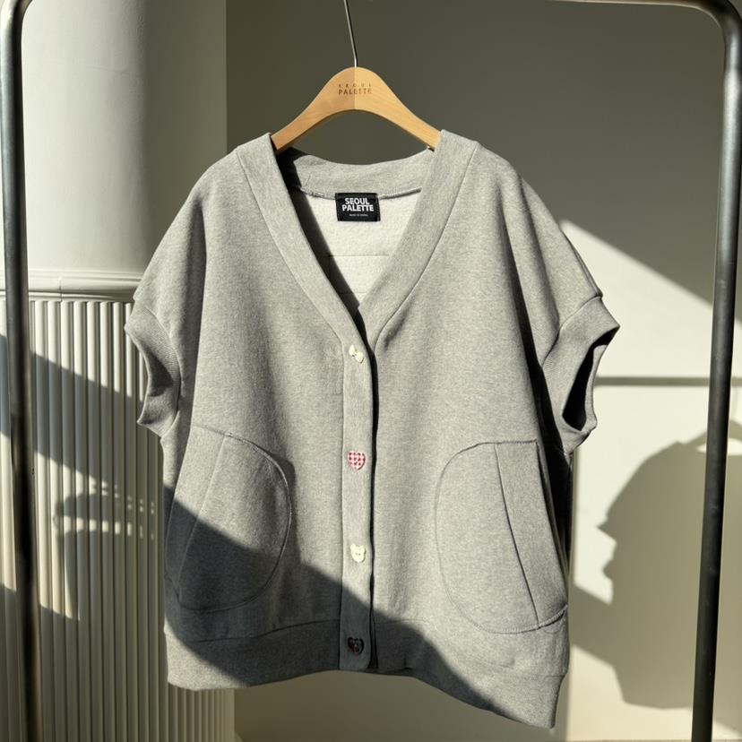PALETTE-Q東大門㊣實拍女裝新款25秋冬真品推薦馬甲紐扣背心PALETTE-Q馬甲