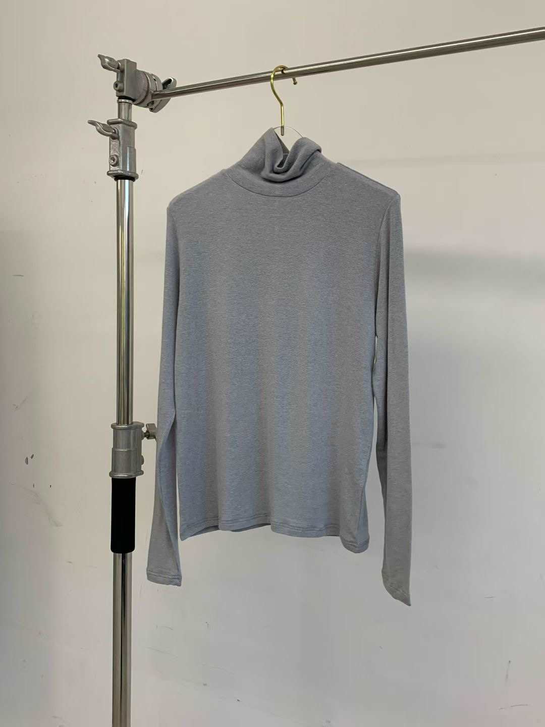 WADE東大門㊣實拍女士新品時尚人氣推薦職業25秋冬長袖T恤安哥拉WADE長袖T恤