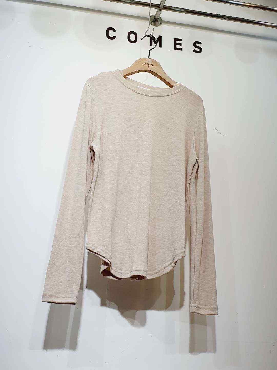 COMES-컴즈-OT東大門㊣實拍女裝新款熱賣休閑推薦長袖T恤COMES-ot長袖T恤
