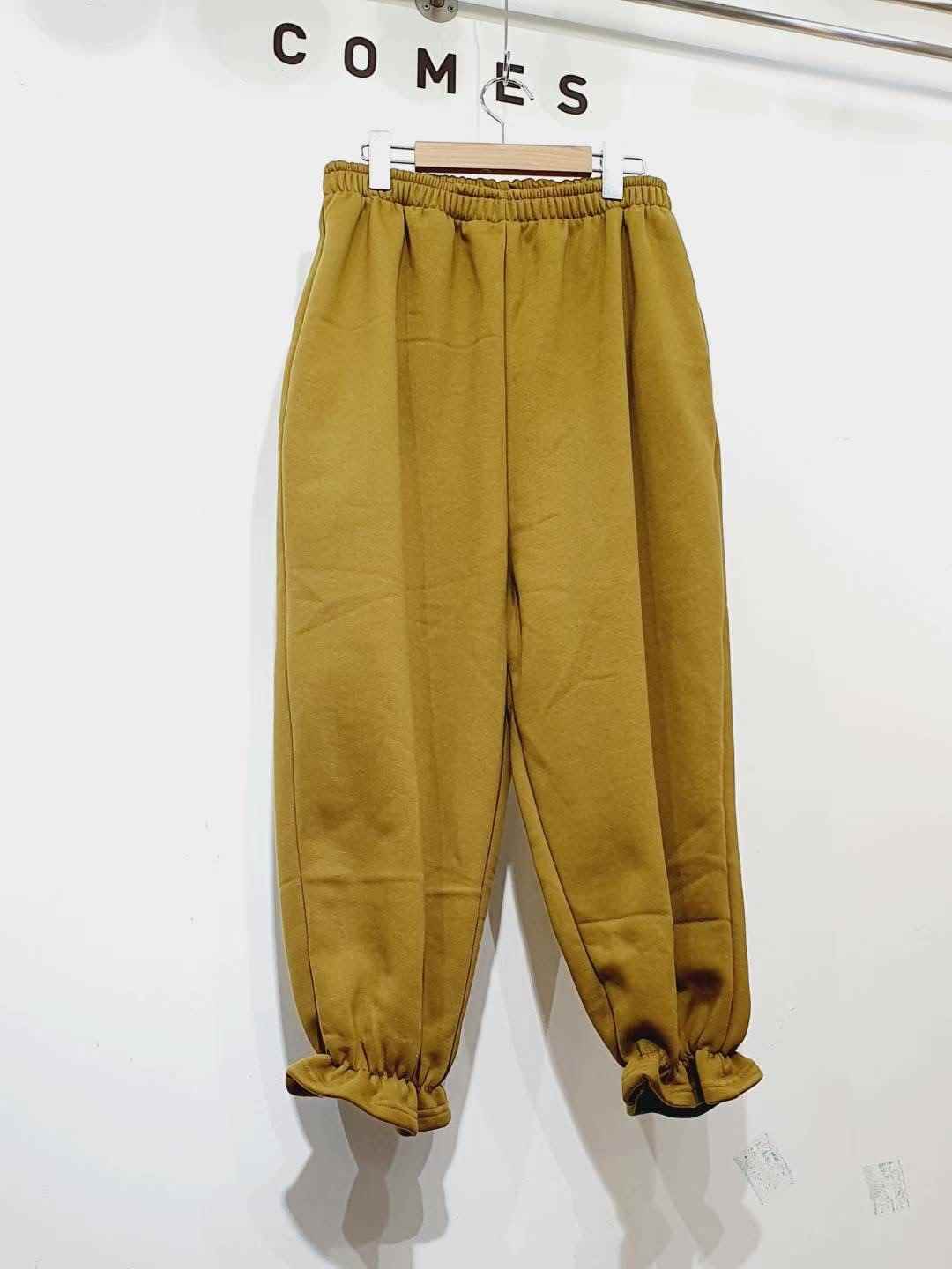 COMES-컴즈-OT東大門㊣實拍女士新款人氣休閑休閑褲荷葉邊COMES-ot休閑褲