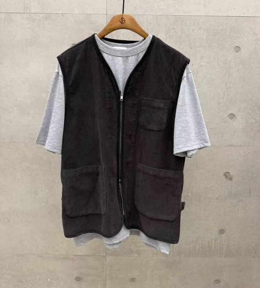 BRO東大門㊣實拍女裝新款休閑25秋冬職業推薦熱賣馬甲不含內搭BRO馬甲