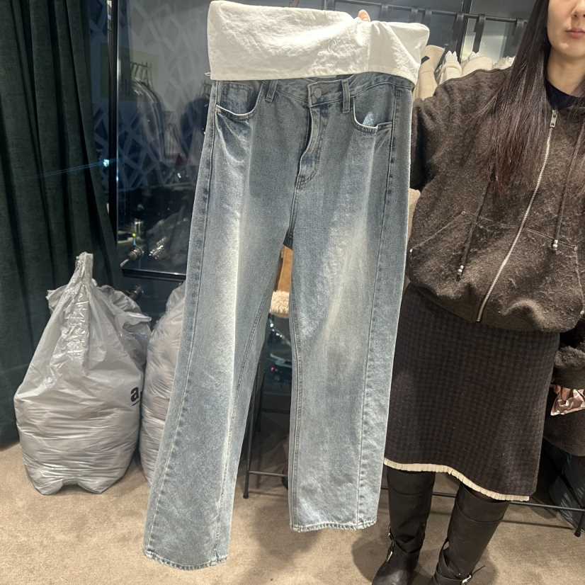 ETER東大門㊣代購女裝新款職業真品熱賣時尚25秋冬牛仔褲打折eter/VERSO牛仔褲