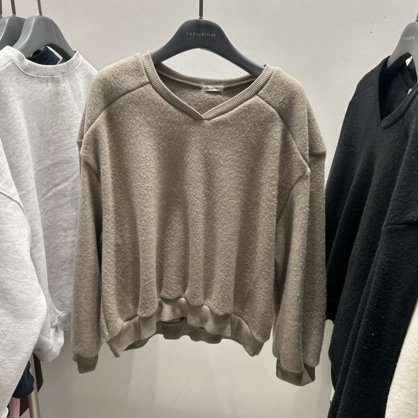 TARABY MOTION東大門㊣代購女裝新款人氣熱賣休閑衛衣羊毛TARABY MOTION衛衣