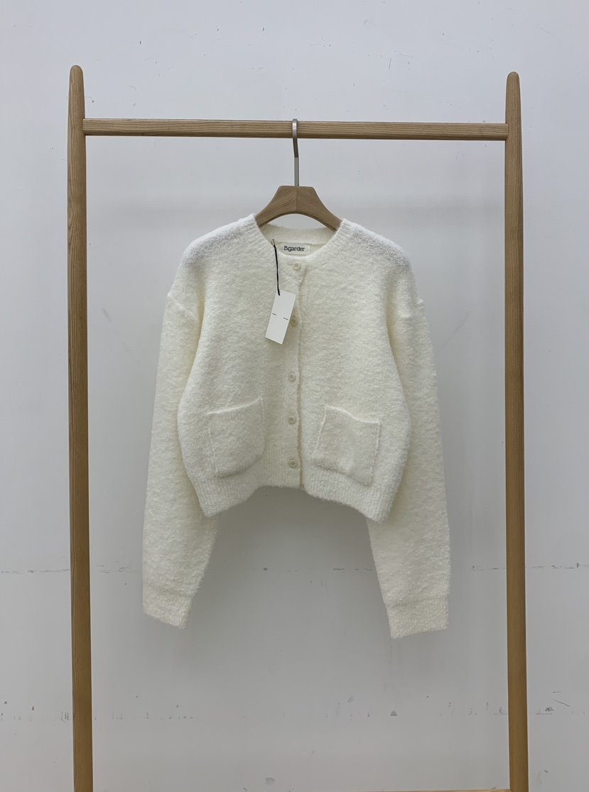 B_GARDER東大門㊣直郵女裝新款時尚人氣推薦熱賣針織衫口袋B.GARDER針織衫