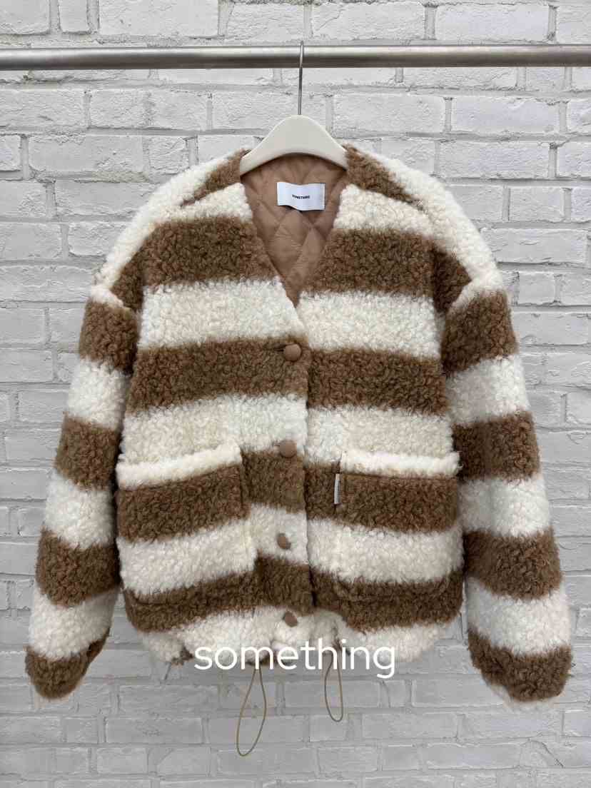 SOMETHING-L/FANCY韓國直郵㊣女裝新款推薦熱賣人氣25秋冬夾克SOMETHING-L/FANCY夾克