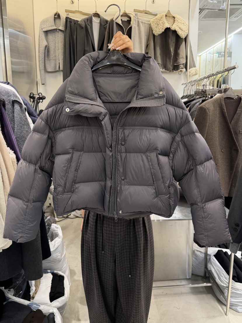 THE SIL東大門㊣實拍女裝新品推薦熱賣人氣短款羽絨服填充絨THE SIL/1 2ILLY短款羽絨服