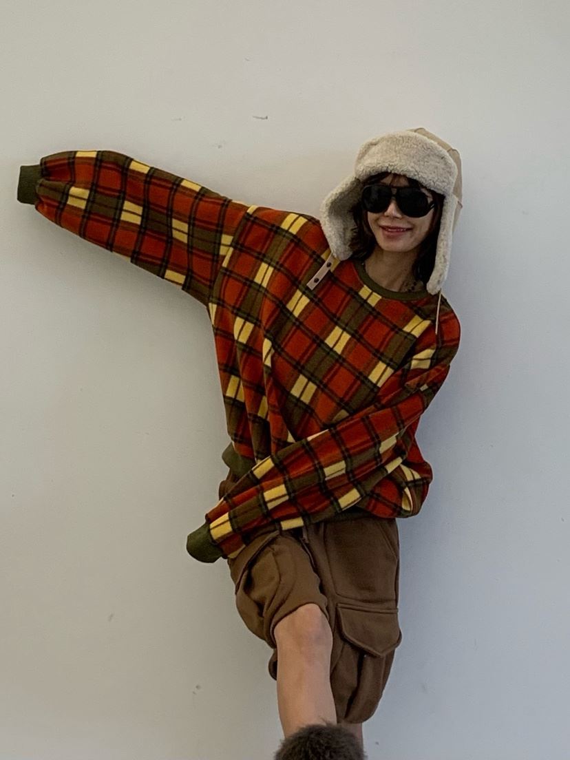 PARIS MATCH韓國代購㊣女裝新款職業推薦休閑時尚熱賣衛衣PARIS MATCH衛衣