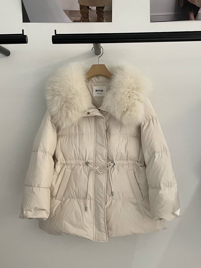 BUTTER-P東大門㊣實拍女裝新品熱賣人氣短款羽絨服填充鵝絨BUTTER-P短款羽絨服