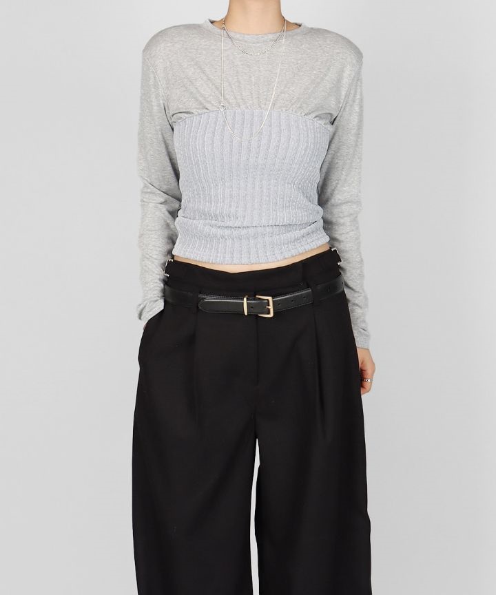 LIVE FOREVER東大門㊣直郵女士新品時尚職業25秋冬長袖T恤LIVE FOR_EVER長袖T恤