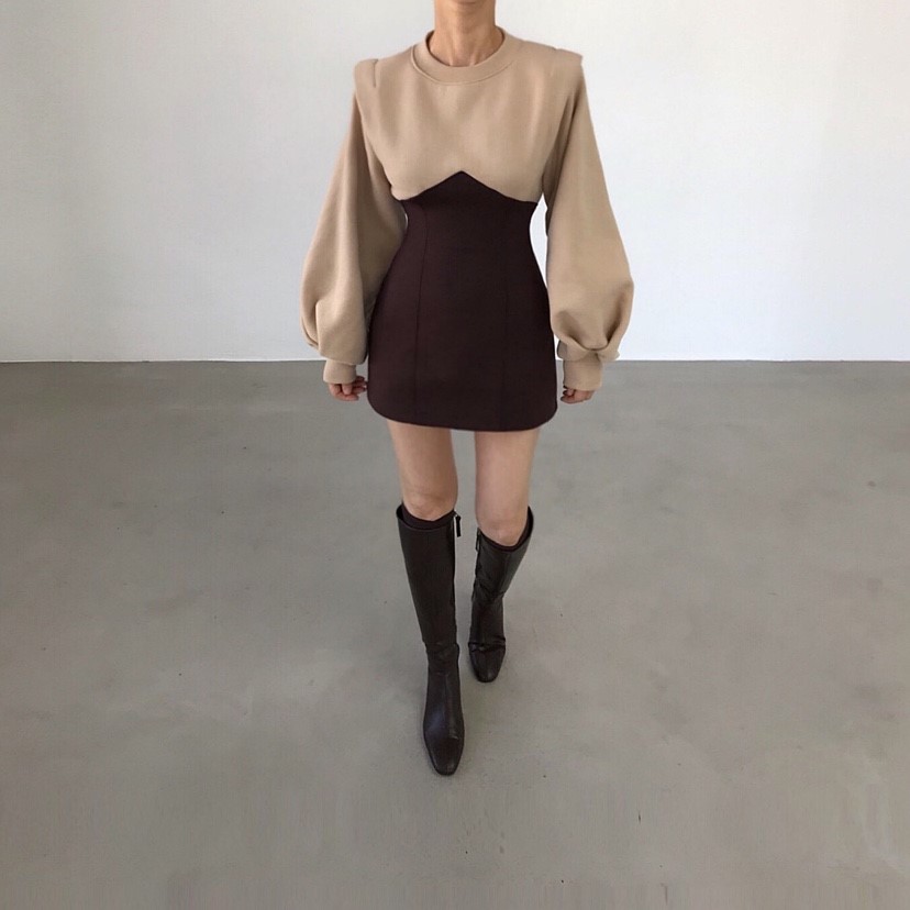 2TWO MOON韓國直郵㊣女裝新款熱賣人氣真品時尚推薦連衣裙2TWO MOON連衣裙