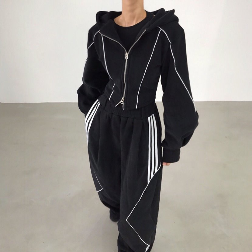 2TWO MOON東大門㊣直郵女士新品熱賣人氣真品衛衣連帽拉鏈衫2TWO MOON衛衣