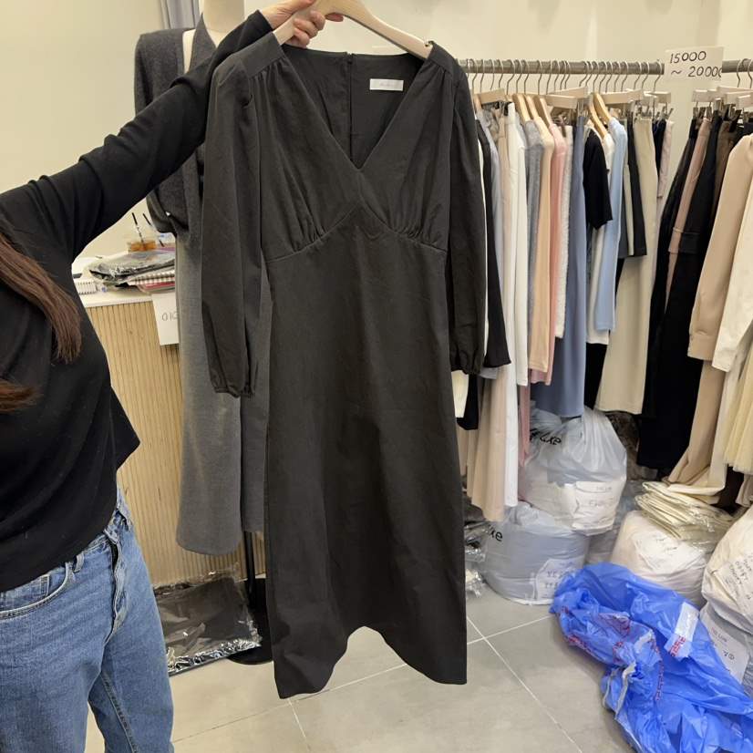 THE LOW東大門㊣代購女士新款真品職業人氣推薦休閑連衣裙THE LOW連衣裙